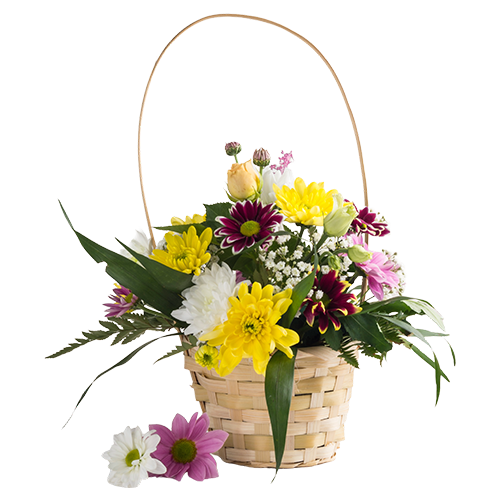 시그니처 꽃바구니